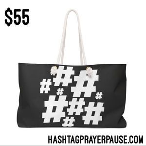 #PrayerPause Summer Night Weekender Bag
